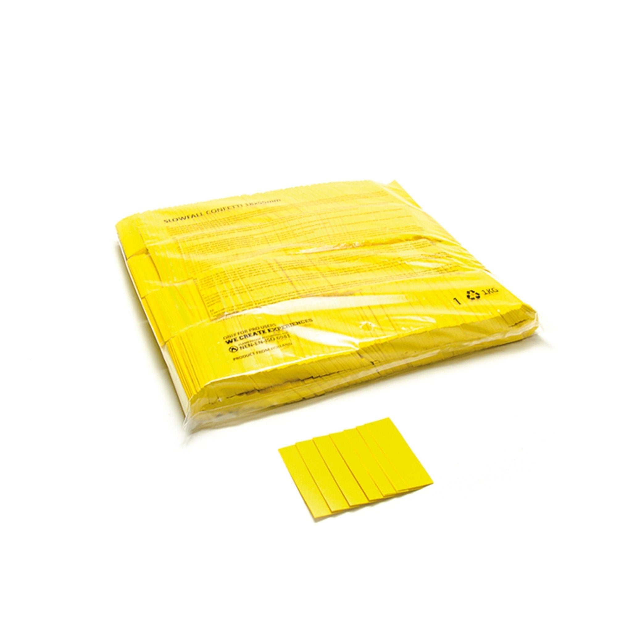 Confetti 1kg Yellow Paper - CLICK!