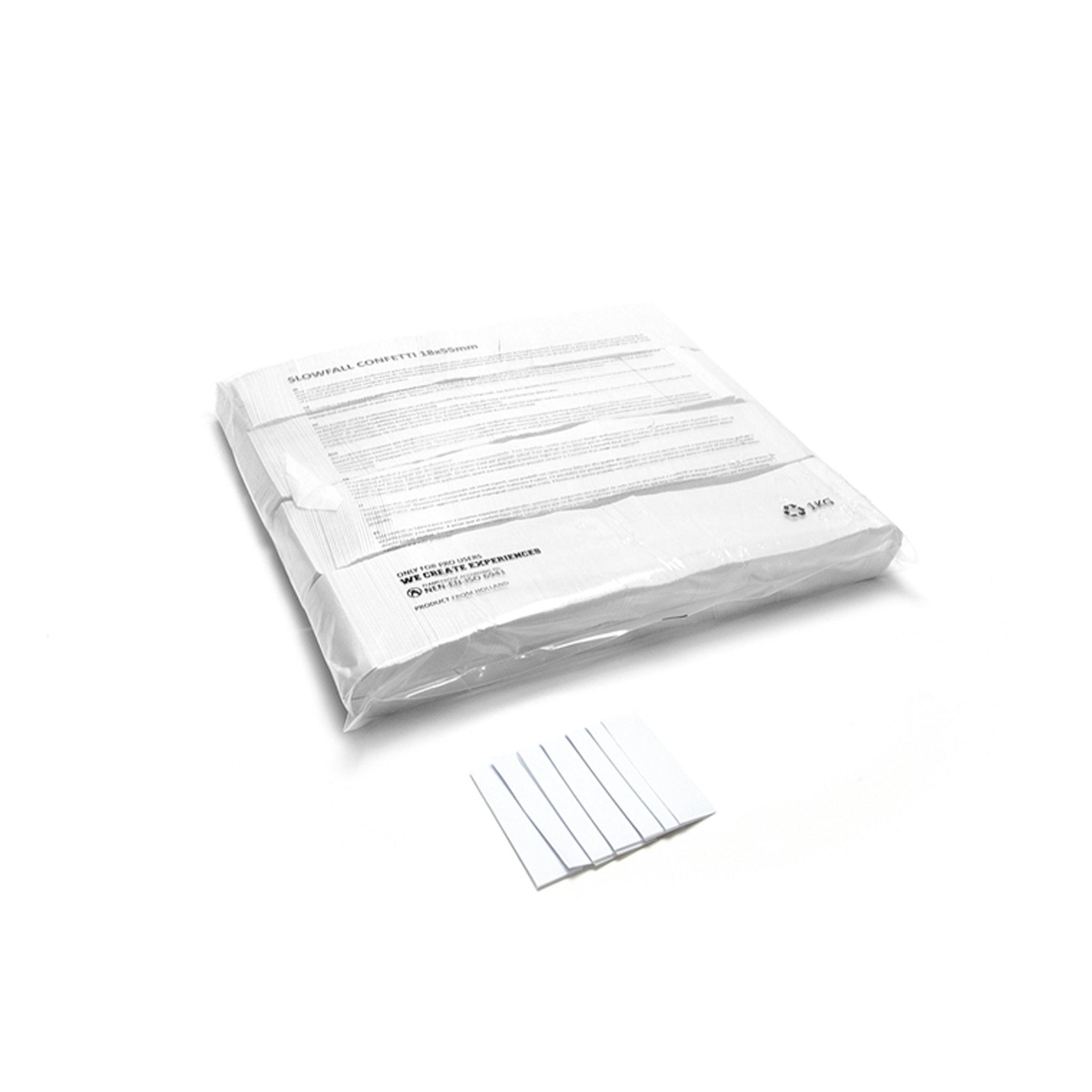 Confetti 1kg White Paper - CLICK!