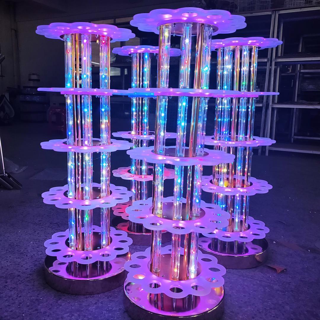 Custom 60-Glass Shot tower LED - CLICK!